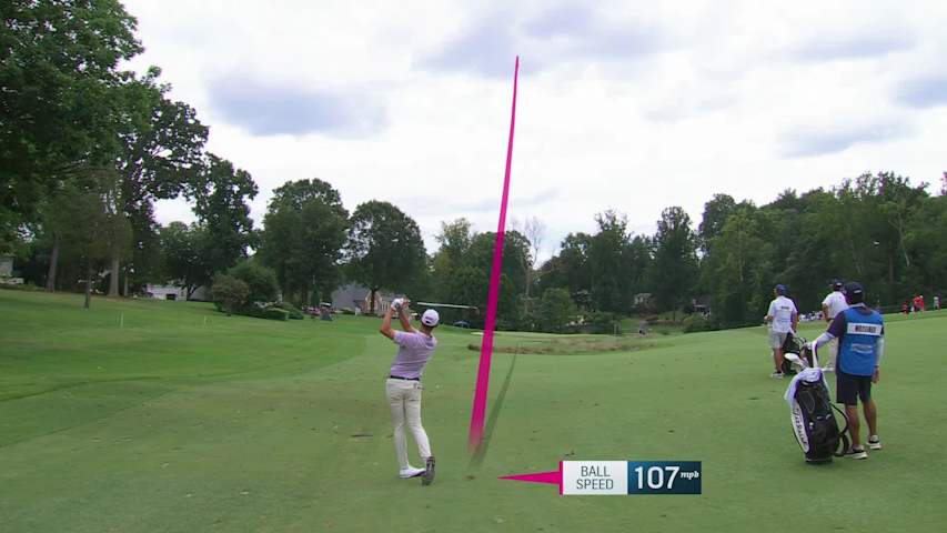 Mac Meissner makes birdie on No. 2 at Wyndham
