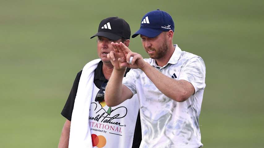 Daniel Berger's crucial caddie conversation at Arnold Palmer Invitational