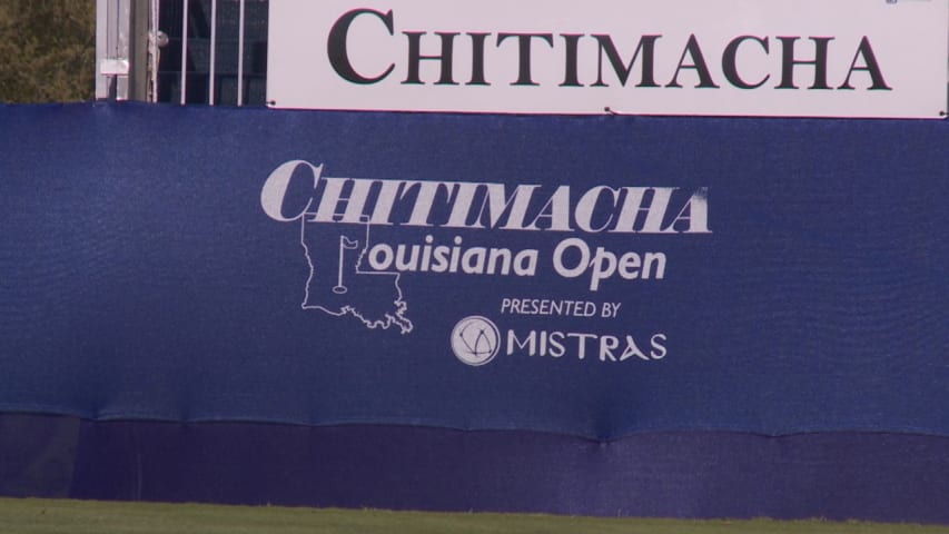 Vince Covello, Xinjun Zhang tied for lead at Chitimacha