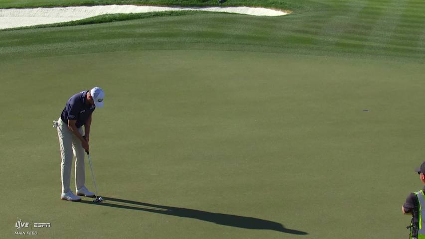 Harris English sinks 23-foot birdie putt on No. 4 at WM Phoenix Open