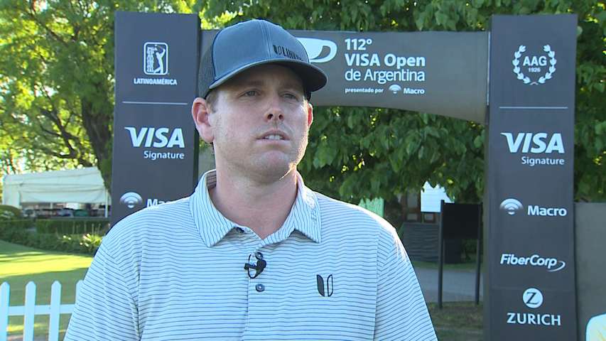 Colin Featherstone interview prior to the 112 VISA Open Argentina