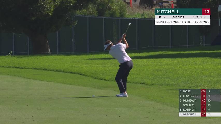 Keith Mitchell hits 208-yard approach to 2 feet, sets up birdie at Farmers