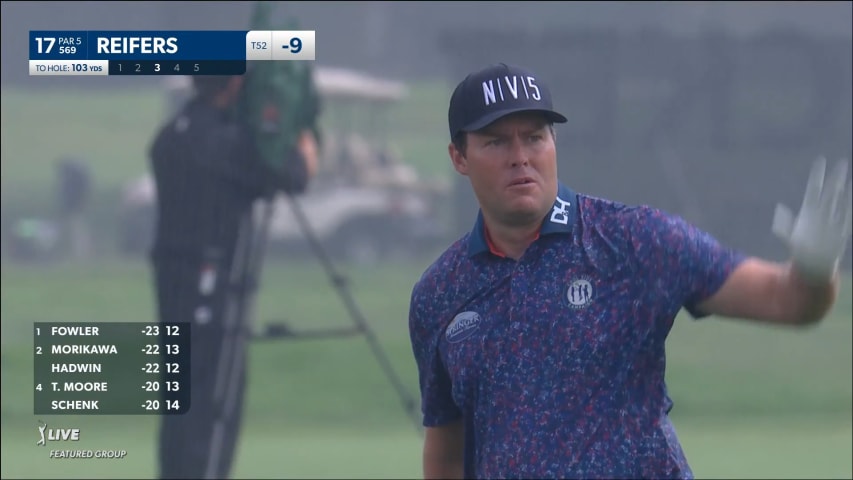 Kyle Reifers makes birdie at Rocket Mortgage