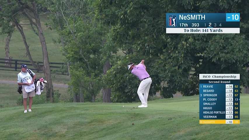 Matt NeSmith controls the wedge and birdies at ISCO Championship