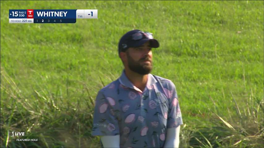 Tom Whitney makes birdie at Wyndham