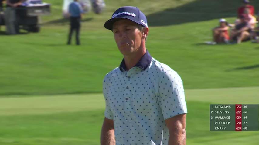 Thorbjørn Olesen makes birdie on No. 18 at 3M Open