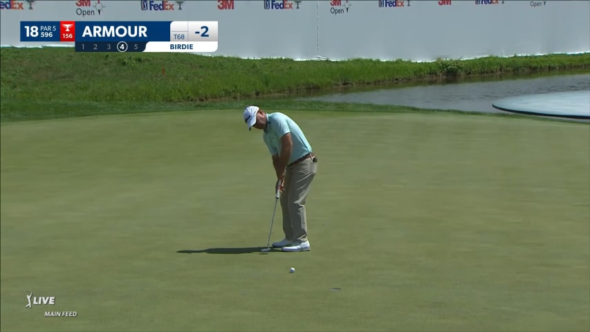 Ryan Armour makes birdie at 3M Open