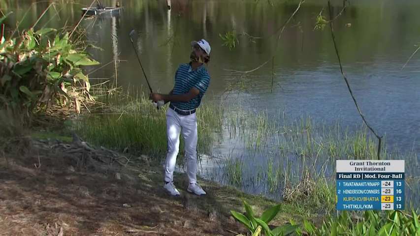 Team Bhatia/Kupcho convert clutch birdie at Grant Thornton