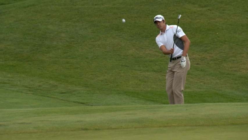 Brock Mackenzie holds on to the lead at ATB Financial Classic