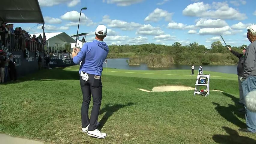David Kocher makes impressive par at the Korn Ferry Tour Championship