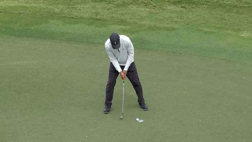 Mario Tiziani converts birdie at SAS Champ