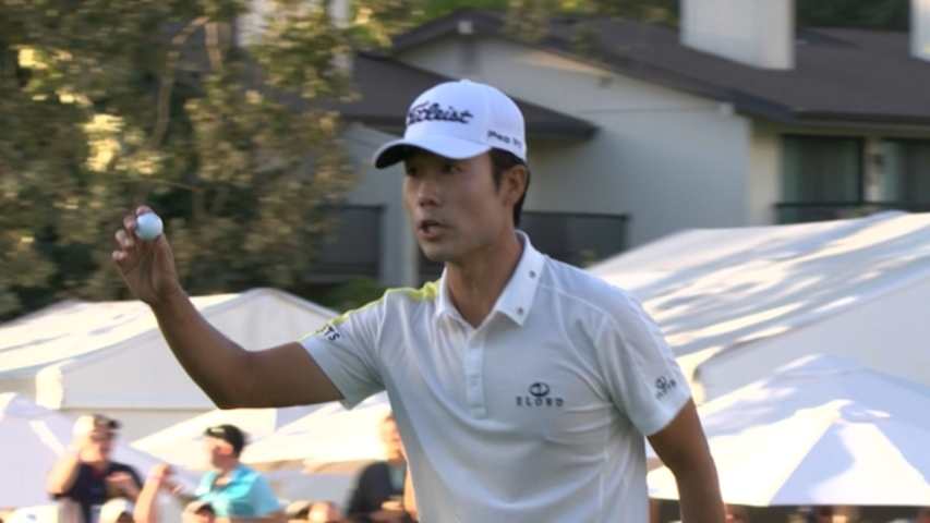 Kevin Na forces playoff with birdie on the 72nd hole at Frys.com Open