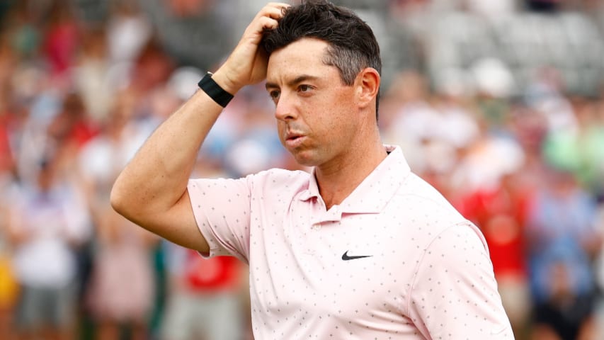 Rory McIlroy’s clutch bogey helps secure win at Wells Fargo