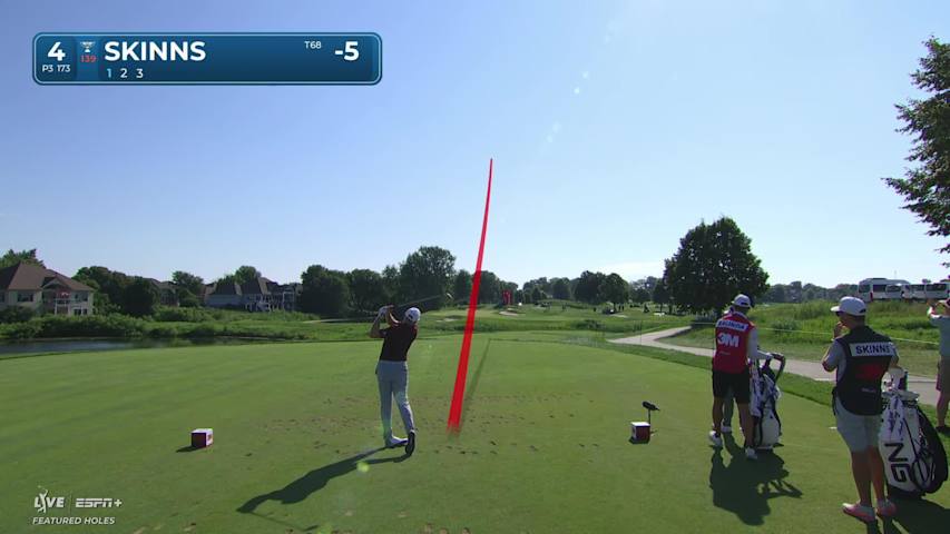 David Skinns makes birdie on No. 4 at 3M Open