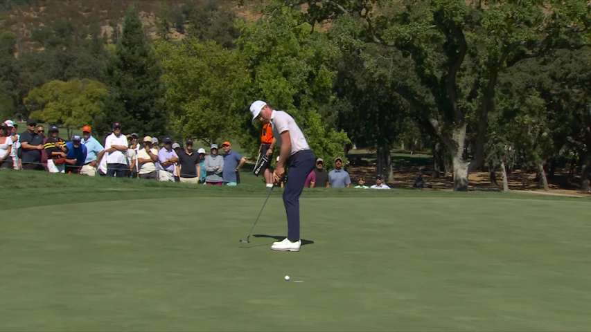 Ben Griffin stays on top with birdie at Procore
