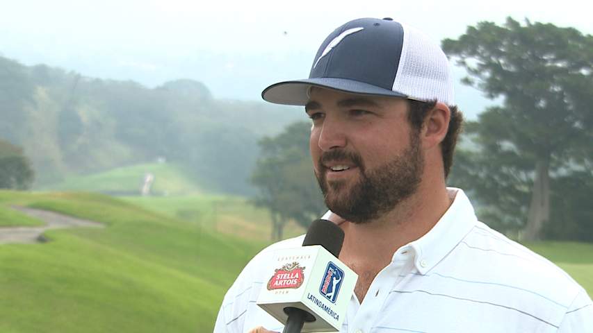 Will Colllins interview prior to the 2017 Guatemala Stella Artois Open