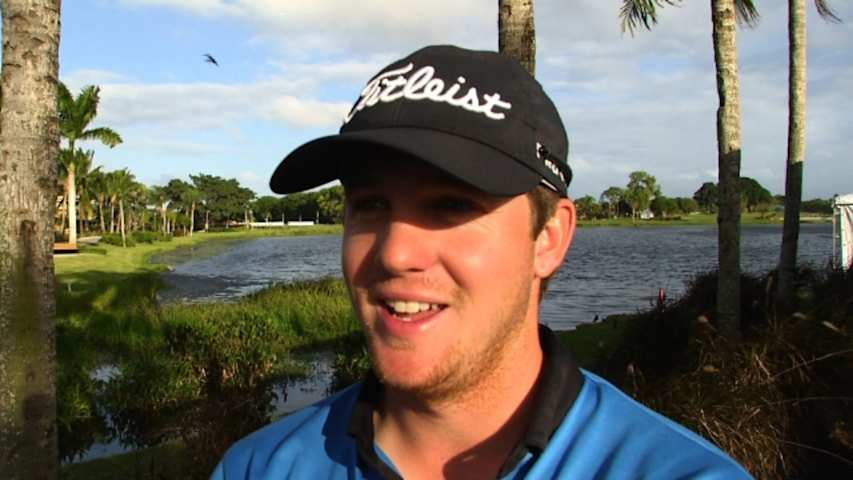 Ian Davis interview after Round 4 of Web.com Tour Q-School
