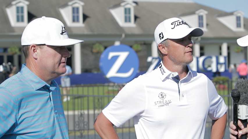 Campbell & Jones interview after Round 1 of Zurich