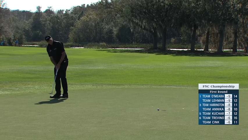 Steve Stricker jars birdie putt at PNC Championship