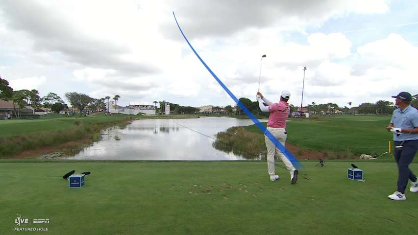 Matthieu Pavon drives 182-yard approach to 2 feet, nearly aces No. 15 at Cognizant Classic