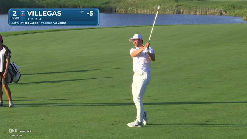 Camilo Villegas makes birdie on No. 2 at 3M Open