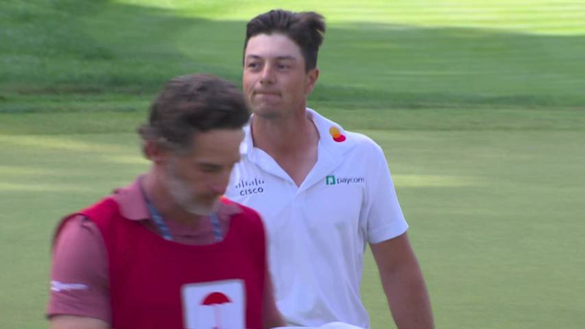 Scottie Scheffler's interview after playoff at Travelers Championship