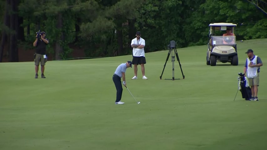 Steve Flesch makes birdie on No. 17 at Mitsubishi Electric Classic