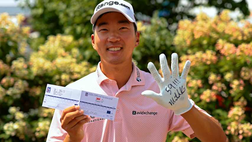 Michael Kim's putt for 59 at 3M Open leads Shots of the Week