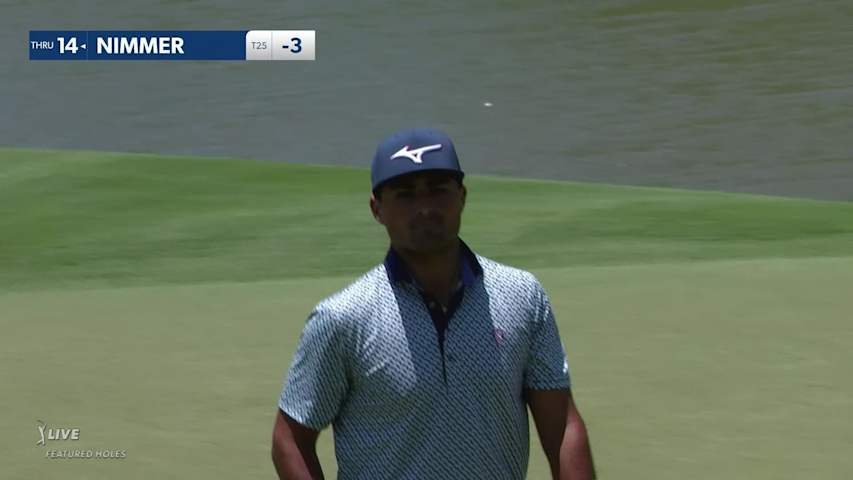 Bryson Nimmer makes birdie on No. 5 at Mexico Open
