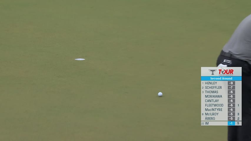Sungjae Im makes birdie on No. 6 at TOUR Championship