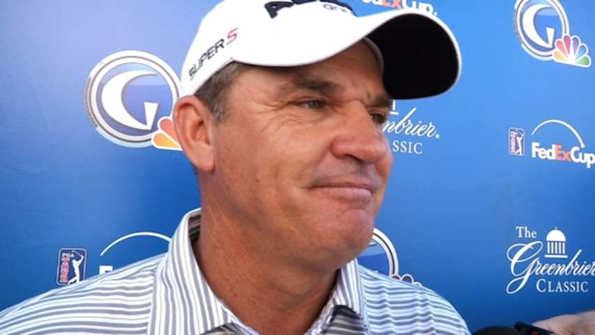Lancaster interview after Round 1 of The Greenbrier Classic