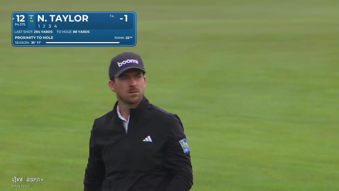 Nick Taylor | Round 1 | 12th hole | Shot 2 | 2025 RBC Canadian