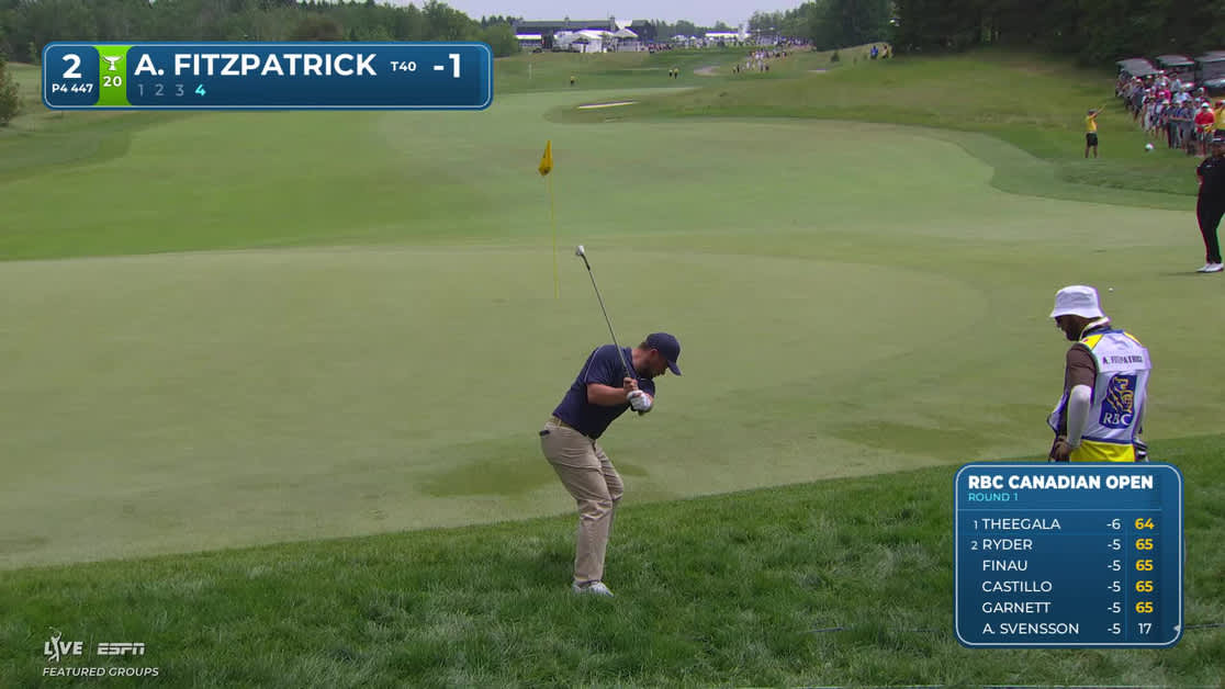 Alex Fitzpatrick | Round 1 | 2nd hole | Shot 4 | 2026 RBC Canadian
