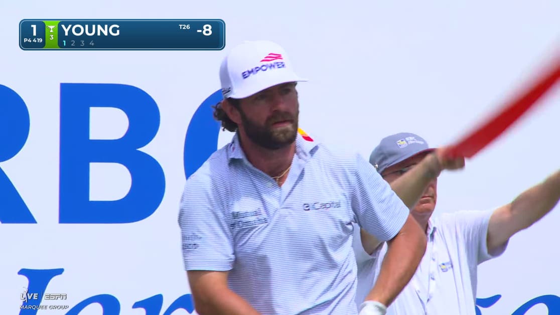 Cameron Young | Round 4 | 1st hole | Shot 1 | 2026 RBC Heritage