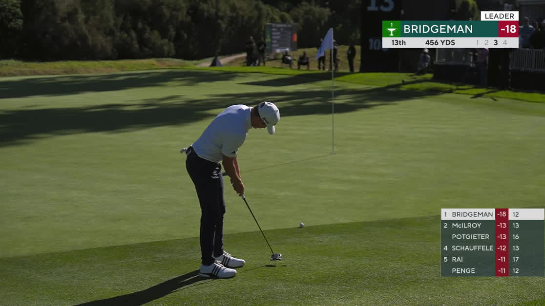 Brigdeman Jacob Bridgeman | Round 3 | 13th hole | Shot 3 | 2026 The Genesis