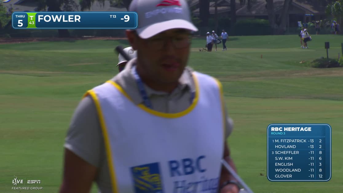 Rickie Fowler | Round 3 | 5th hole | Shot 4 | 2026 RBC Heritage