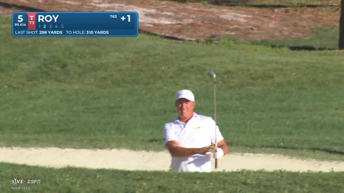 Kevin Roy | Round 4 | 5th hole | Shot 2 | 2026 Valspar