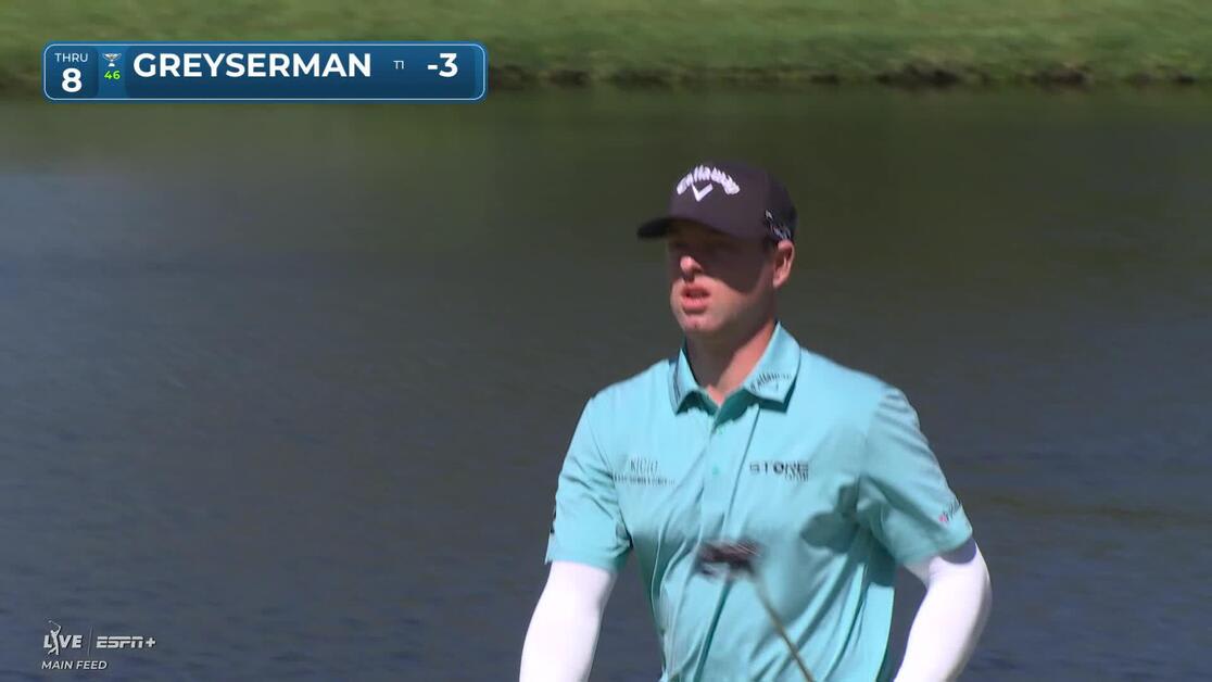 Max Greyserman | Round 1 | 8th hole | Shot 3 | 2025 Arnold Palmer