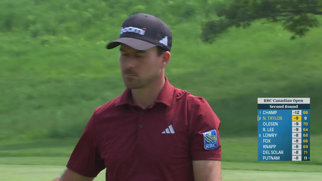 Nick Taylor | Round 2 | 10th hole | Shot 2 | 2025 RBC Canadian