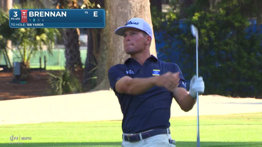 Michael Brennan | Round 1 | 3rd hole | Shot 2 | 2026 RBC Heritage