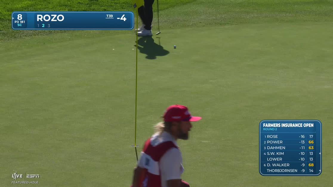 Princessrozo Rozo Marcelo Rozo | Round 2 | 8th hole | Shot 2 | 2026 Farmers
