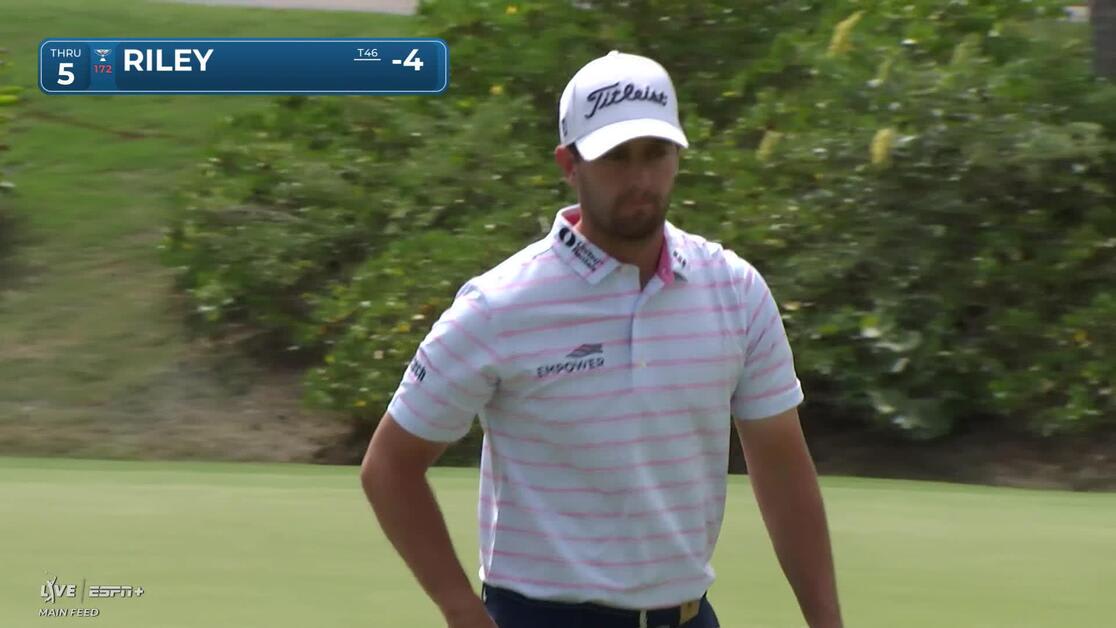 Davis Riley Bio Davis Riley | Round 2 | 5th hole | Shot 3 | 2025 Mexico Open