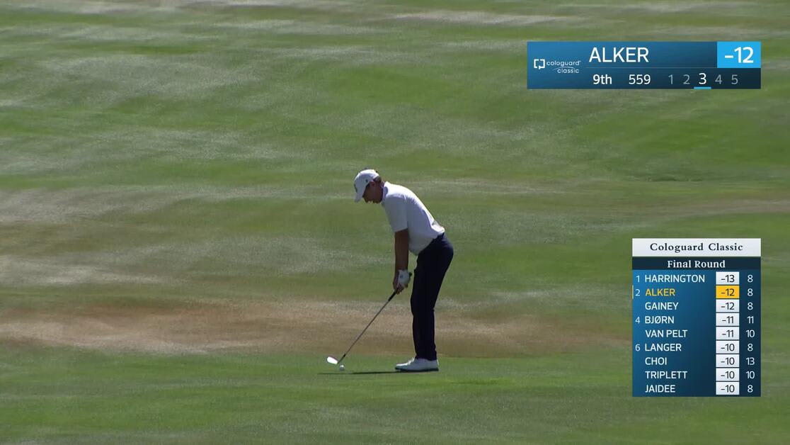 Tim Alker Steven Alker | Round 3 | 9th hole | Shot 3 | 2026 Cologuard
