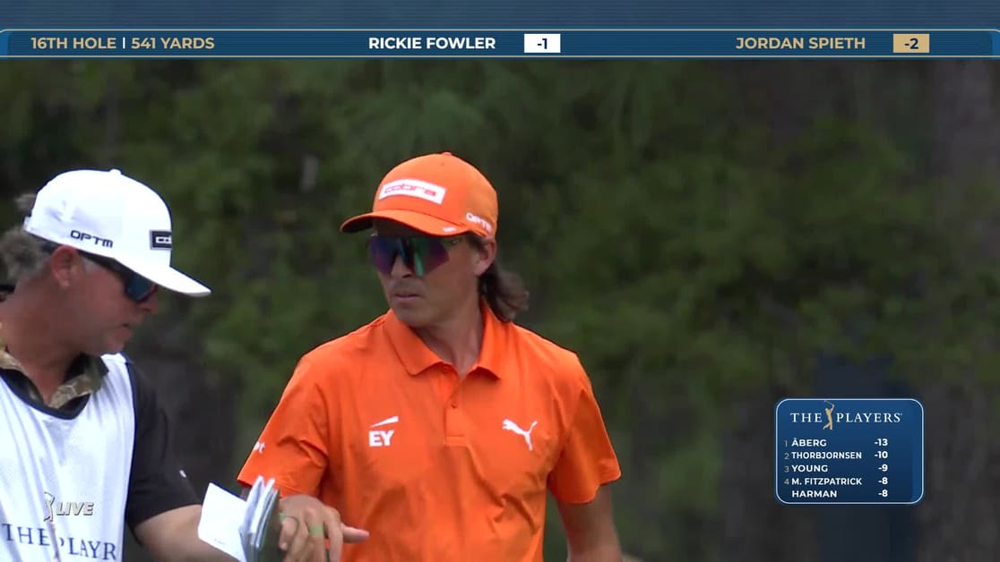 Jordan Spieth | Round 4 | 16th hole | Shot 2 | 2026 THE PLAYERS