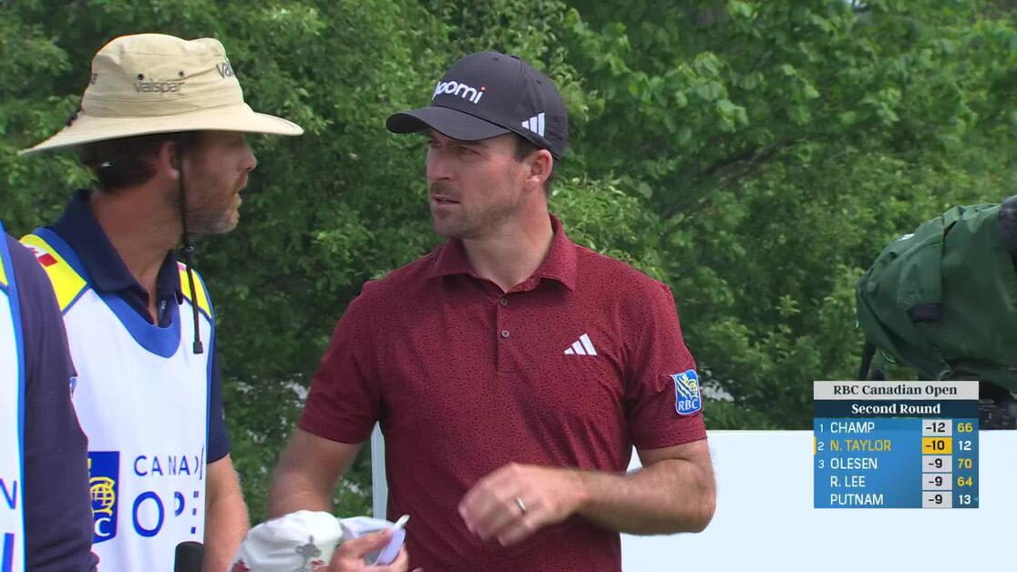 Nick Taylor | Round 2 | 13th hole | Shot 1 | 2025 RBC Canadian
