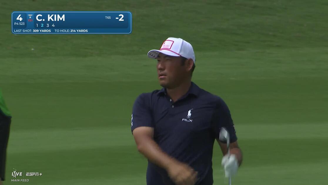 Chan Kim | Round 2 | 4th hole | Shot 2 | 2025 Mexico Open