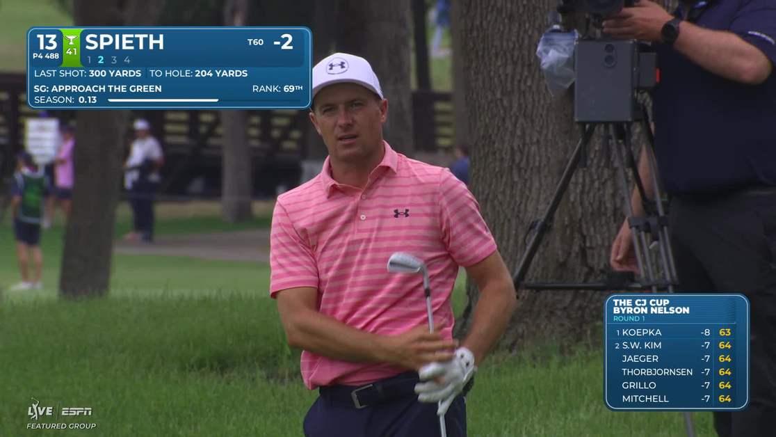 Spieth Downfall Jordan Spieth | Round 1 | 13th hole | Shot 2 | 2026 THE CJ CUP