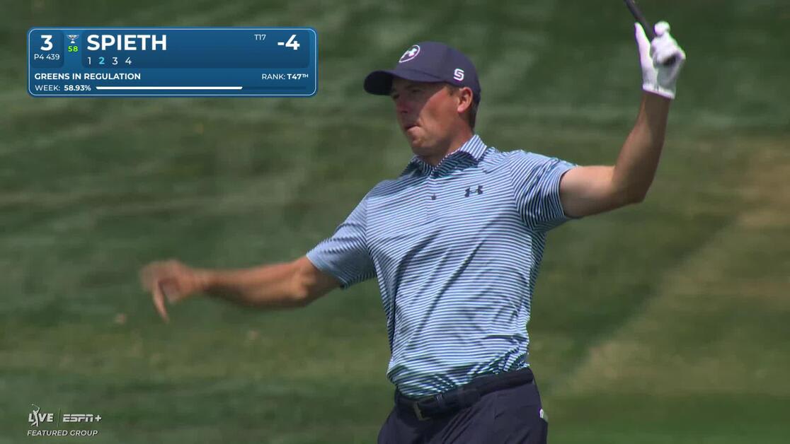 Jordan Spieth | Round 4 | 3rd hole | Shot 2 | 2025 Valspar