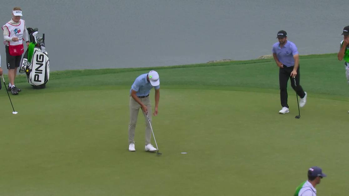John Keefer | Round 2 | 3rd hole | Shot 5 | 2026 Valero