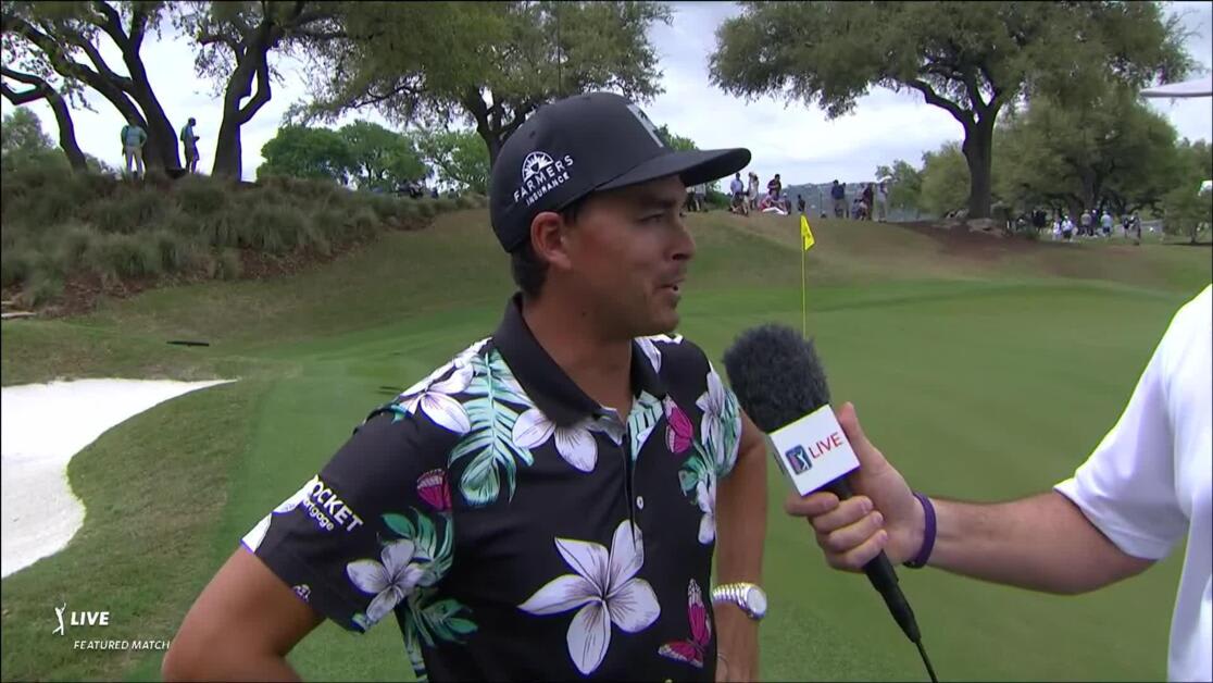 Rickie Fowler's interview after Round 1 of WGCDell Match Play